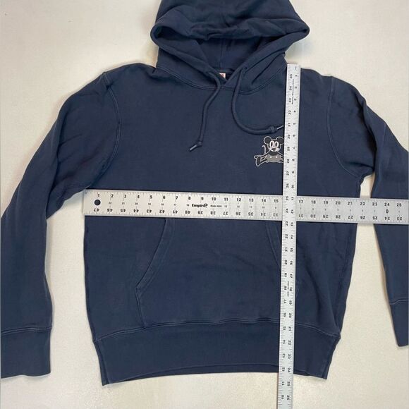 Uniqlo DISNEY Mickey Mouse Pullover Hoodie Men Medium Blue - Picture 5 of 5